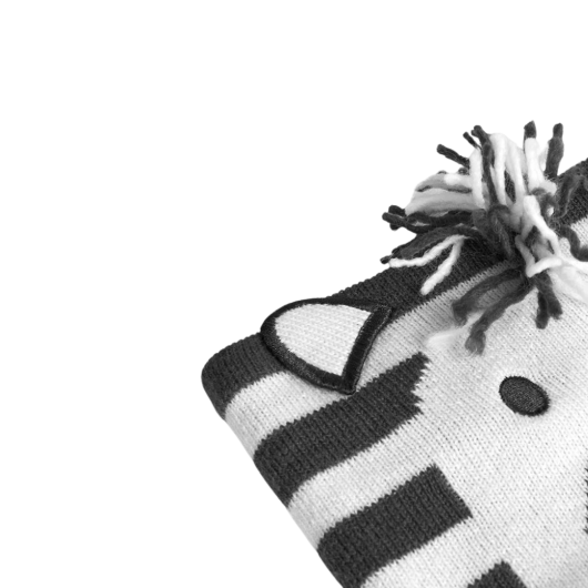 SCALDACOLLO TRICOT UNISEX Zebra BOBOLI - immagine 2