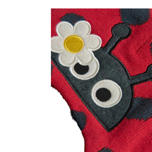 CAPPELLO TRICOT BIMBA Coccinella BOBOLI - immagine 2