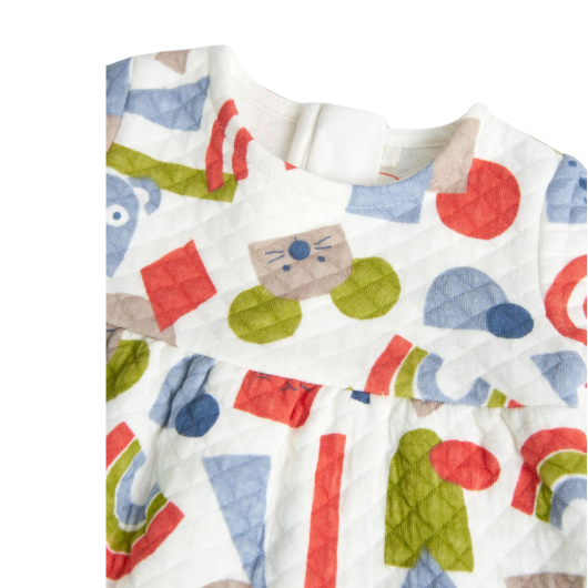 Shapes&Colors VESTITO IN MAGLIA BIMBA BOBOLI - immagine 3