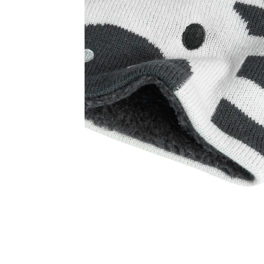 SCALDACOLLO TRICOT UNISEX Zebra BOBOLI - immagine 3