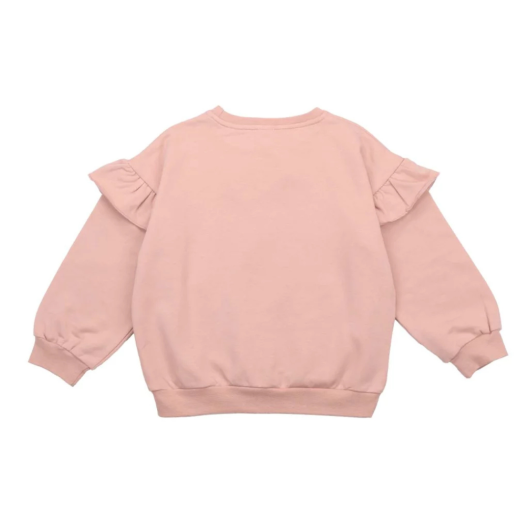 FELPA con Volant Cat Pink WALKIDDY - immagine 2