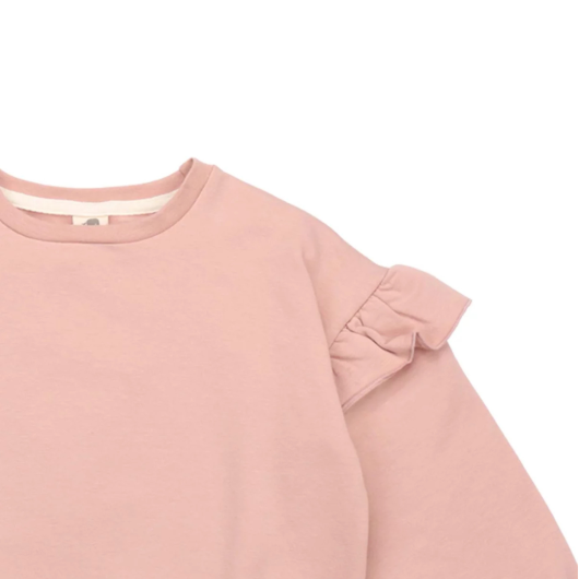 FELPA con Volant Cat Pink WALKIDDY - immagine 3