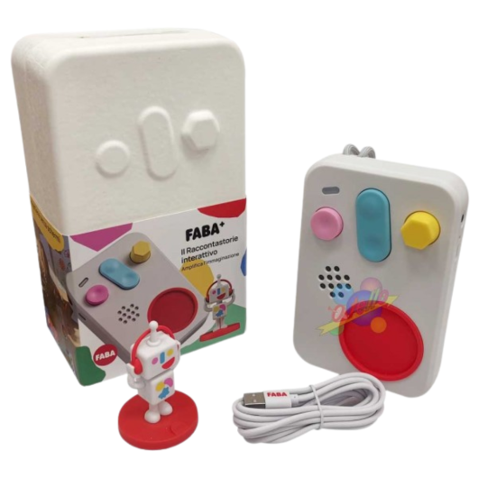 "NEW" CASSA MUSICALE RACCONTASTORIE STARTER SET FABA - immagine 2