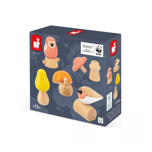 UCCELLINI e FUNGHI DA AVVITARE JANOD - immagine 4