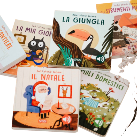 LIBRO SONORO "DOLCI STORIE SONORE" SASSI Editore