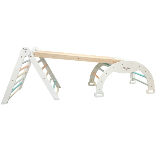 TRIANGOLO DI PIKLER MONTESSORI Rainbow FAMILY NATION - immagine 10