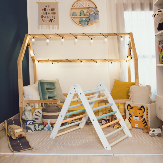 TRIANGOLO DI PIKLER MONTESSORI Rainbow FAMILY NATION - immagine 2