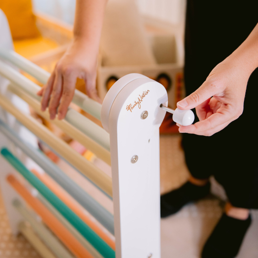 TRIANGOLO DI PIKLER MONTESSORI Rainbow FAMILY NATION - immagine 4
