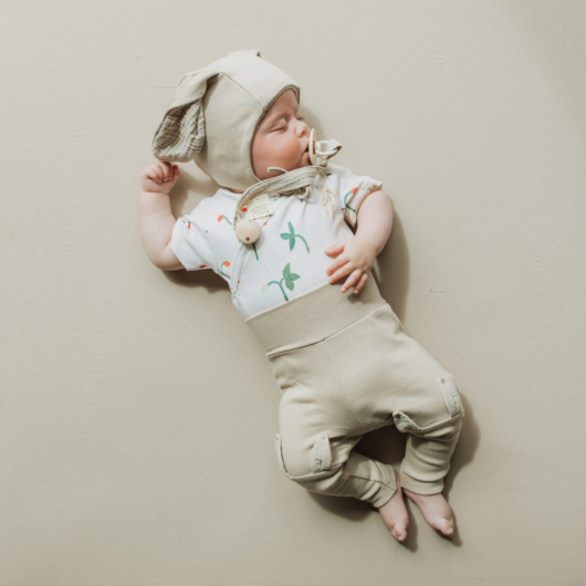 LEGGINGS con Orecchie da Coniglio WOOLY ORGANIC - immagine 2