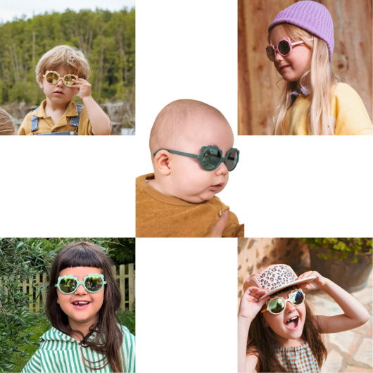 OCCHIALI LEONE INFRANGIBILI 2-4 Anni KI ET LA