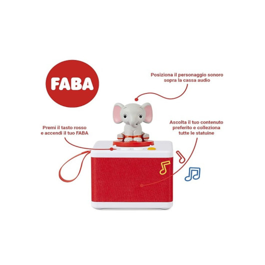 CASSA MUSICALE RACCONTASTORIE STARTER SET FABA - immagine 2