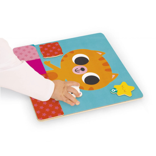 GIOCO MAGNETICO "Il Gattino dei Rituali Quotidiani" JANOD - immagine 3