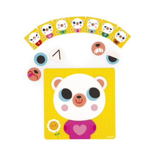 GIOCO MAGNETICO "L'Orsetto delle Emozioni" JANOD - immagine 2