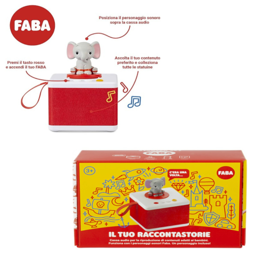 CASSA MUSICALE RACCONTASTORIE STARTER SET FABA - immagine 5