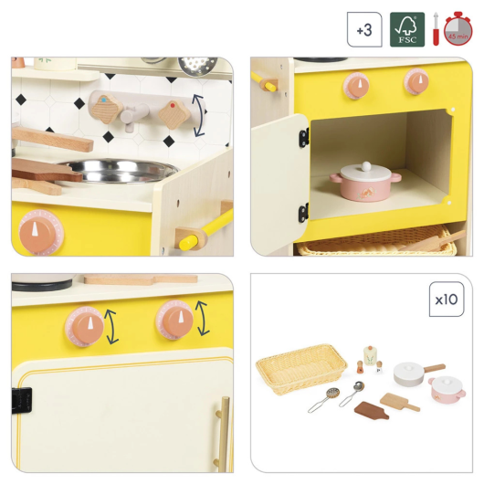 CUCINA NONNA SOLE in Legno JANOD - immagine 2