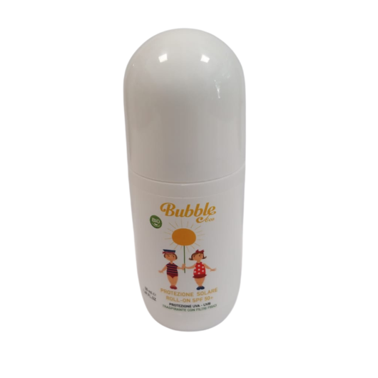 ROLL ON SOLARE Alta Protezione SPF 50+ 50 ML BUBBLE &Co