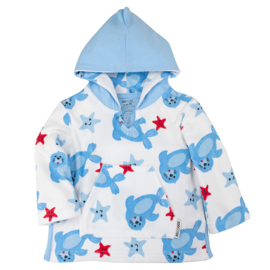 ACCAPPATOIO Baby Cover Up UPF 50+ Tg. 0/12 Mesi ZOOCCHINI - immagine 4