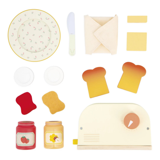 TOSTAPANE con Accessori Nonna Sole JANOD - immagine 2