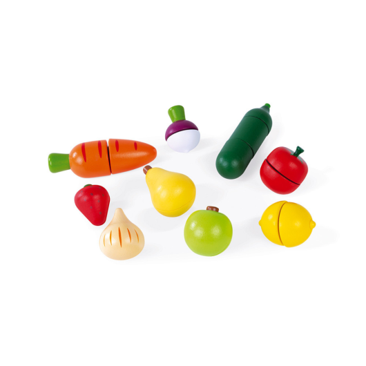 Maxi Set FRUTTA e VERDURA DA AFFETTARE JANOD - immagine 5