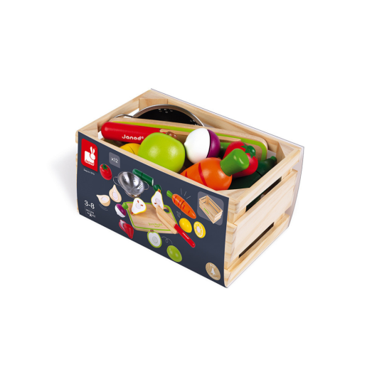 Maxi Set FRUTTA e VERDURA DA AFFETTARE JANOD - immagine 8