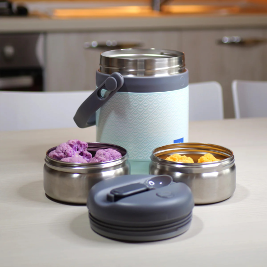 YUME FOOD THERMOS PAPPA 1200 ml MIZU Baby - immagine 8