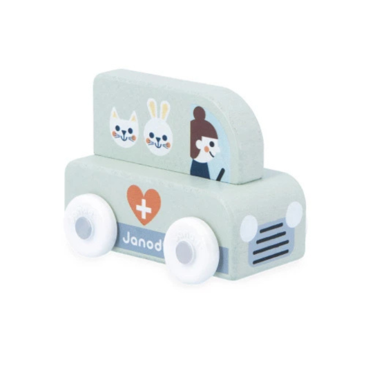 MACCHININE in LEGNO JANOD - immagine 7