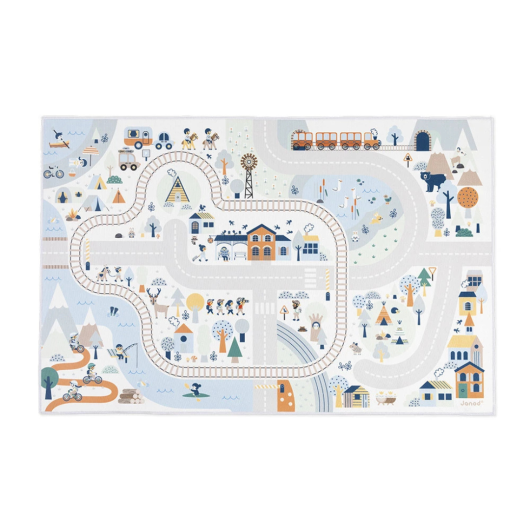 TAPPETO da gioco 120 x 78 cm JANOD - immagine 2