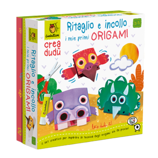 RITAGLIO E INCOLLO I MIEI PRIMI ORIGAMI LUDATTICA