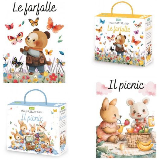 MAGICO PUZZLE AD ACQUA SASSI Editore