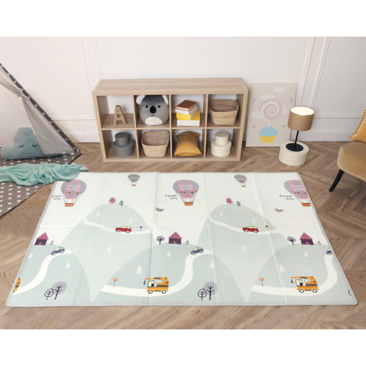 TAPPETO da gioco PIEGHEVOLE 200 x 150 cm KIOKIDS - immagine 4
