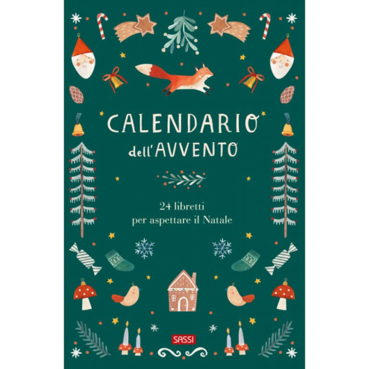 CALENDARIO DELL'AVVENTO 24 Libretti per Aspettare il Natale SASSI Editore - immagine 2
