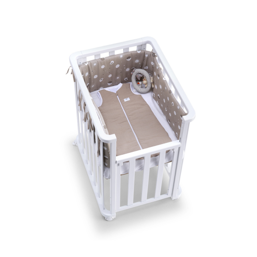 LETTINO EVOLUTIVO 6 in 1 INFINITO CUORICINI Bianco - immagine 3