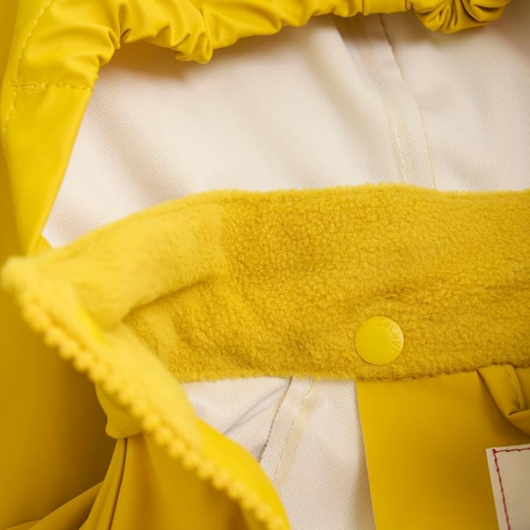 GIACCA e PANTALONI PIOGGIA Yellow CELAVI - immagine 5