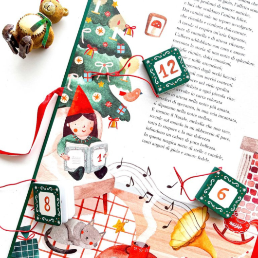 CALENDARIO DELL'AVVENTO 24 Libretti per Aspettare il Natale SASSI Editore - immagine 8