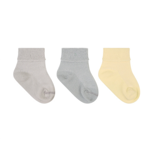 SET 3 paia CALZINI NEWBORN 0+ Mesi KIKKA BOO - immagine 4