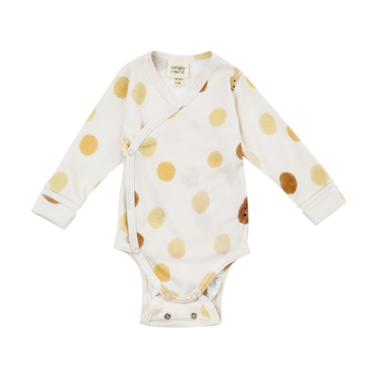 BODY a MANICHE LUNGHE Teddy WOOLY ORGANIC