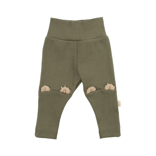 LEGGINGS con Orecchie da Orsetto WOOLY ORGANIC - immagine 3