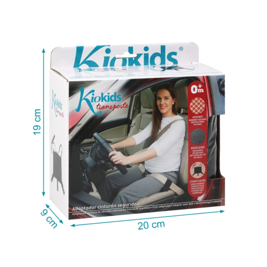 ADATTATORE per CINTURA DI SICUREZZA per DONNE INCINTA KIOKIDS - immagine 4