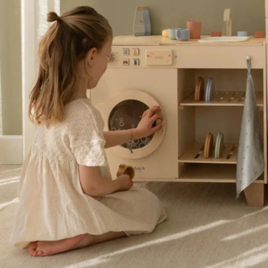 LAVATRICE e LAVAPIATTI in Legno LITTLE DUTCH - immagine 3