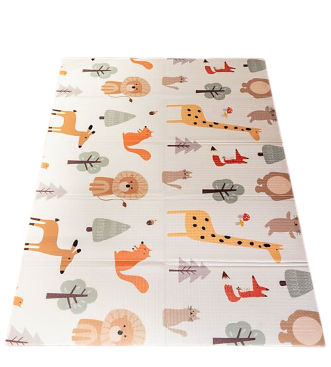 TAPPETO da gioco PIEGHEVOLE e REVERSIBILE 180 x 150 cm FAMILY NATION - immagine 2