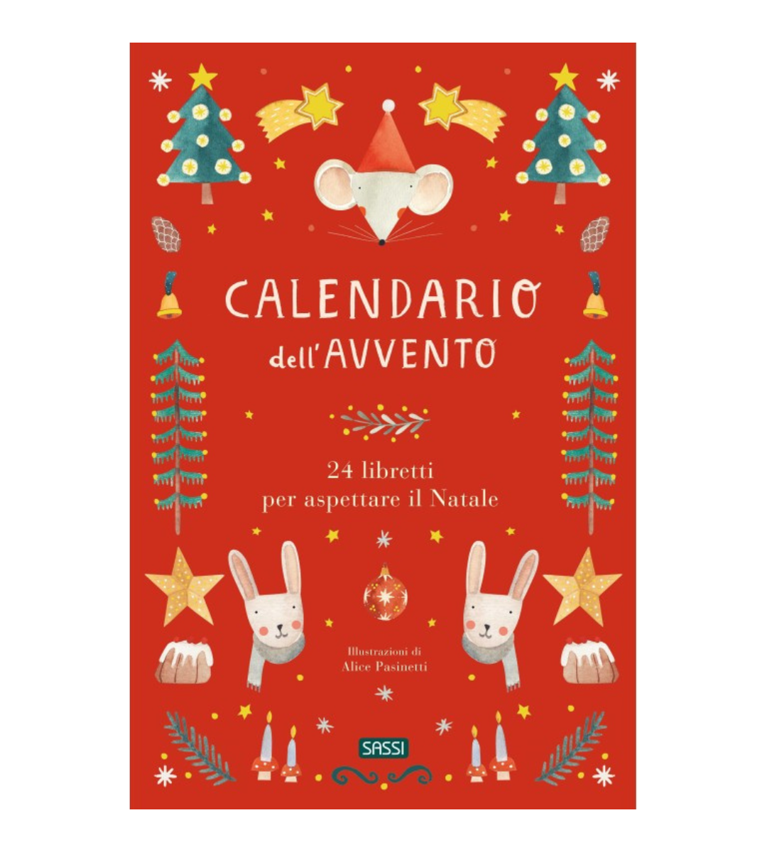 CALENDARIO DELL'AVVENTO 24 Libretti per Aspettare il Natale SASSI Editore Vol. 2