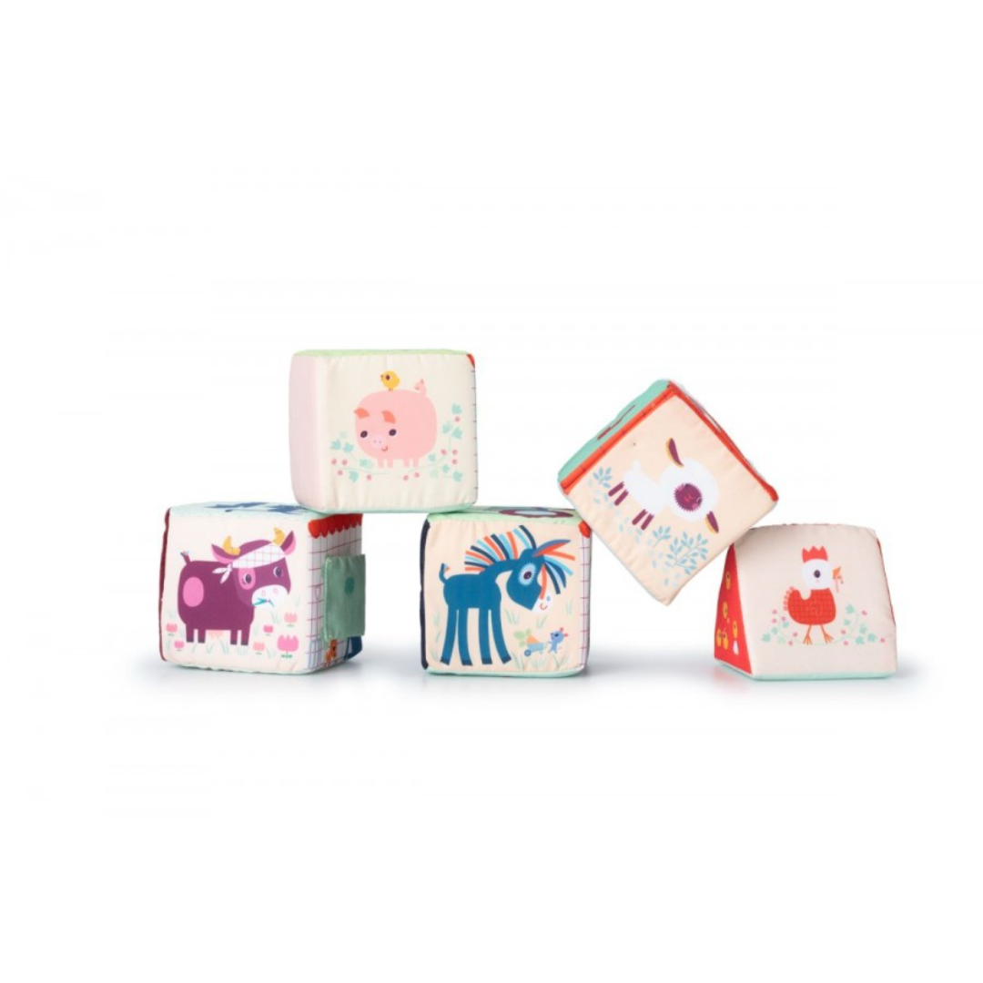 CUBI MORBIDI da Impilare LILLIPUTIENS Fattoria - immagine 7