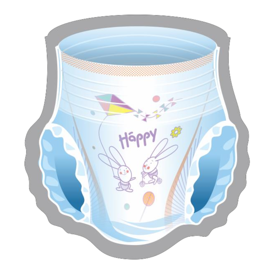 PANTS HAPPY TG. 5 JUNIOR 11-18 KG. (22pz.) - immagine 2