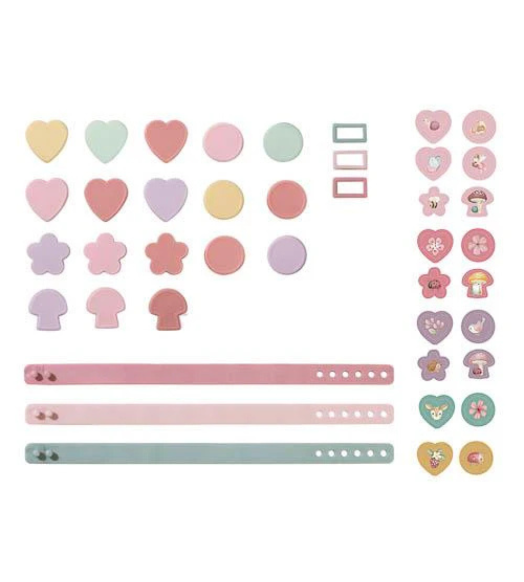 SET BRACCIALETTI e CHARMS Fairy Garden LITTLE DUTCH - immagine 2