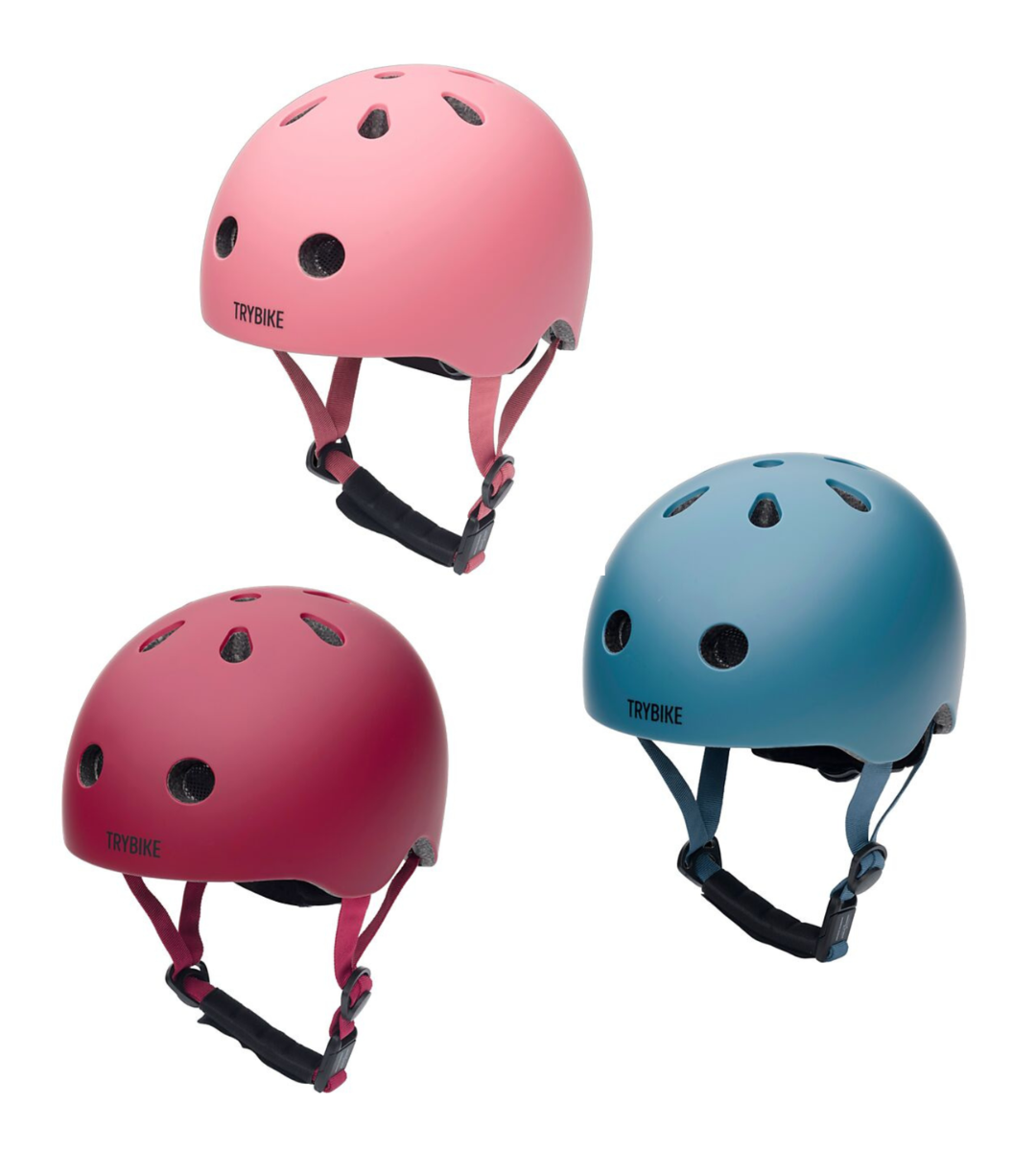 CASCHETTO BICI Chiusura Magnetica TRYBIKE