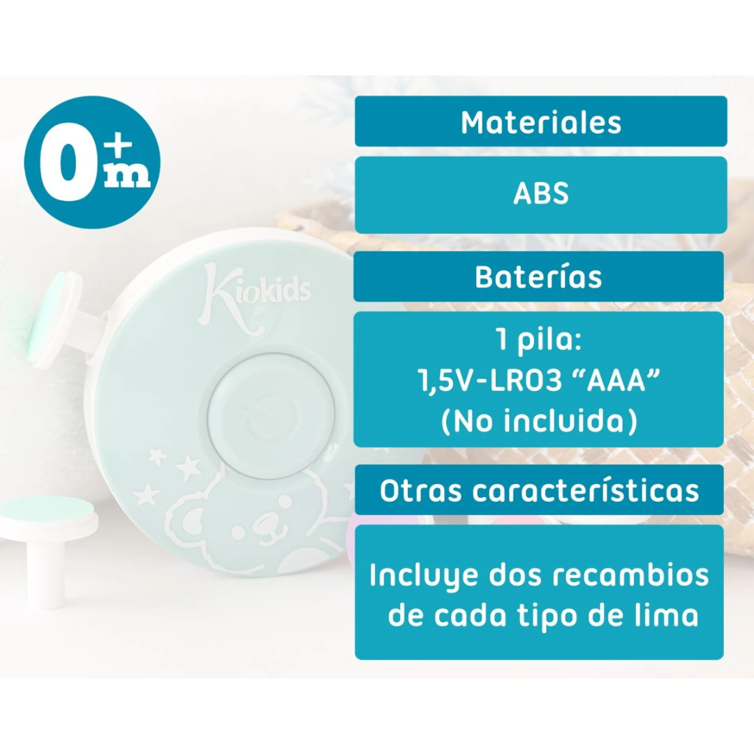 SET MANICURE Elettrico KIOKIDS - immagine 3