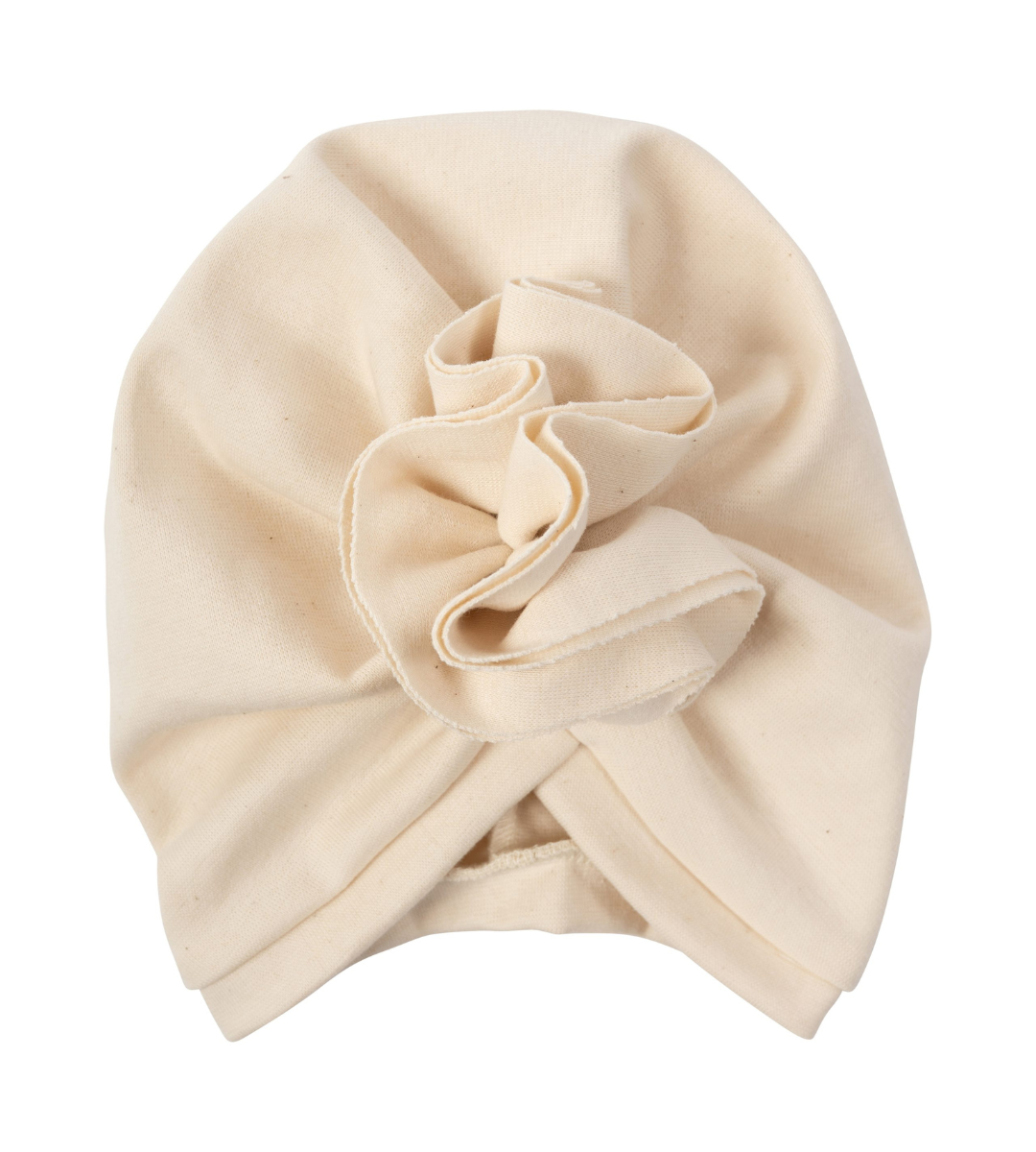 CAPPELLO TURBANTE Bimba con Volant WOOLY ORGANIC - immagine 2