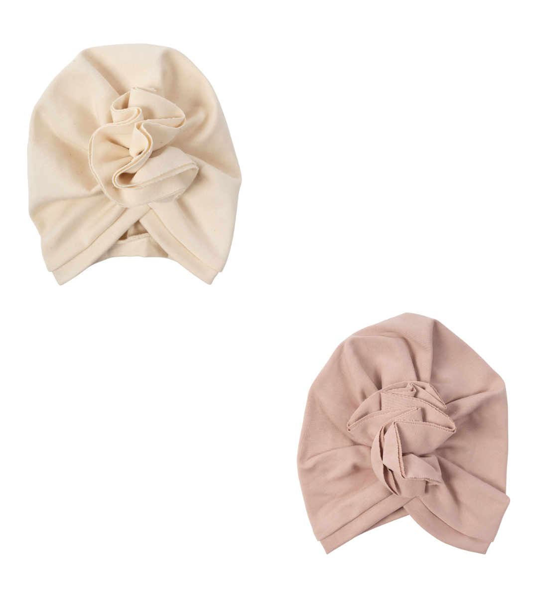 CAPPELLO TURBANTE Bimba con Volant WOOLY ORGANIC