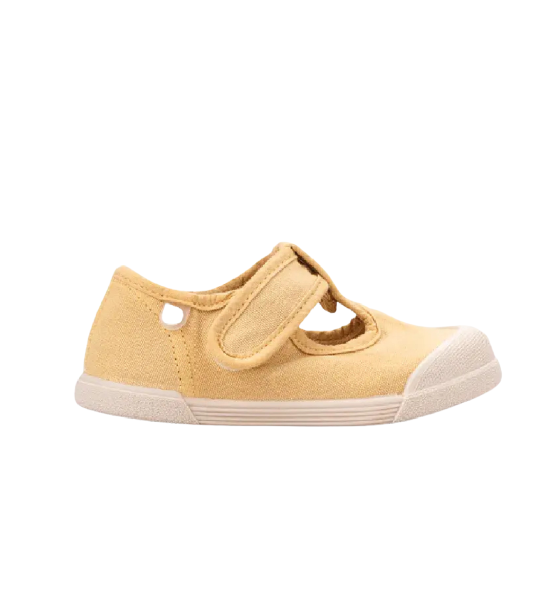 SANDALI di tela Barefoot LONA IGOR Giallo