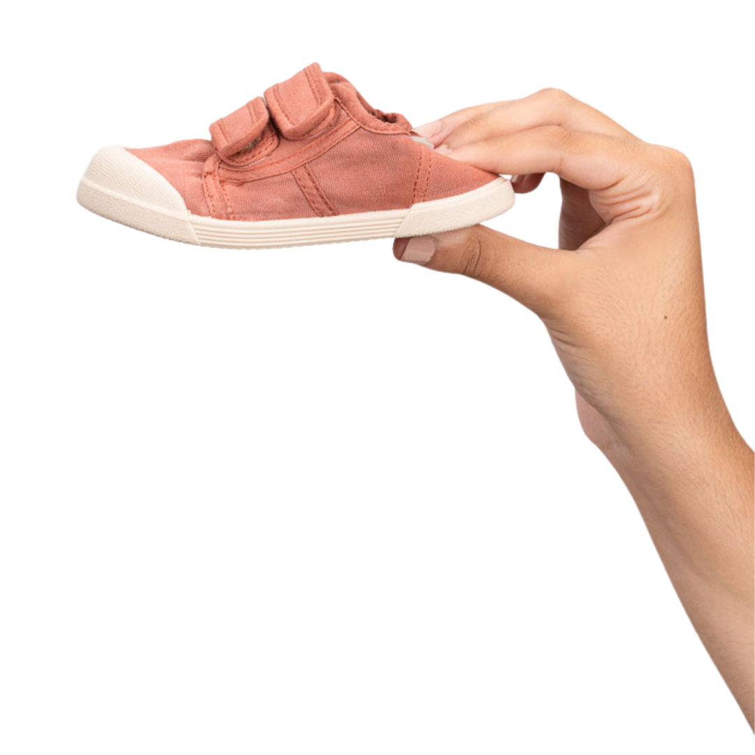 SCARPE di tela Barefoot LONA CHIUSURA A STRAPPO IGOR Terracotta - immagine 3